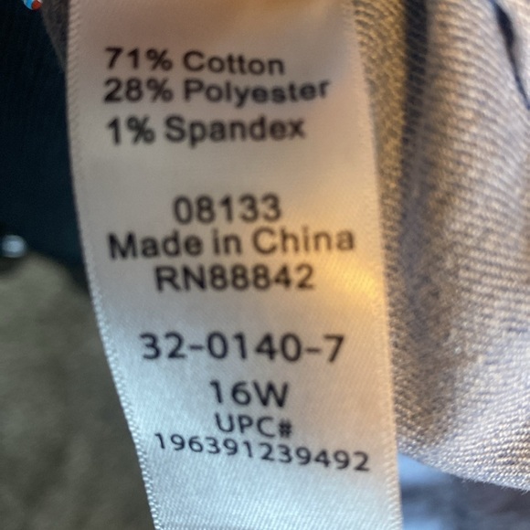 Woman Within Jean Jacket Light Blue Denim Sz 16W NWOT - Picture 8 of 8